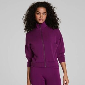 Spanx full zip air essentials track jacket XS